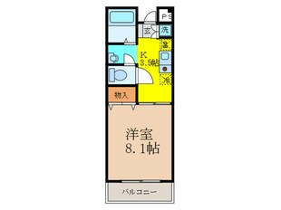 テラウエスト元町の物件間取画像